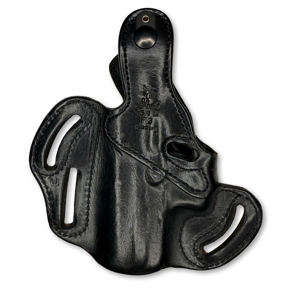 US Made Desantis 31L F3 Black Leather Holster for HK Heckler & Koch USP Compact